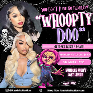 October BUNDLE DEAL!💕👻