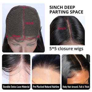 5x5 Closure Wig Deal!!